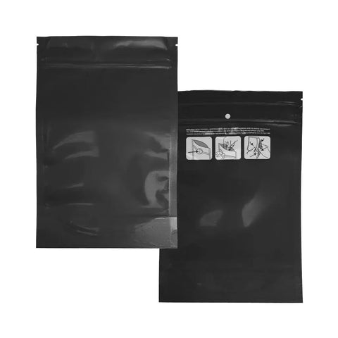 1 Ounce Child Resistant Opaque Mylar Bags - 1300 Count - The Supply Joint