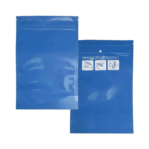 1 Ounce Child Resistant Opaque Mylar Bags - 50 Count - The Supply Joint