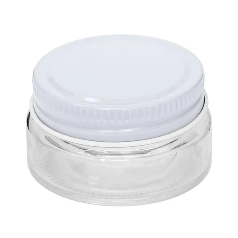 1 Oz Clear Straight-sided Glass Salsa Jar With Metal Lid - 200 Count - The Supply Joint