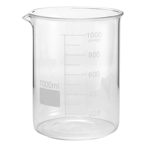 1000 mL Glass Chemistry Beaker - The Supply Joint