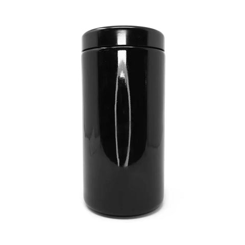 1000 Ml Opaque Black Uv Glass Jar With Cap - 12 Count - The Supply Joint