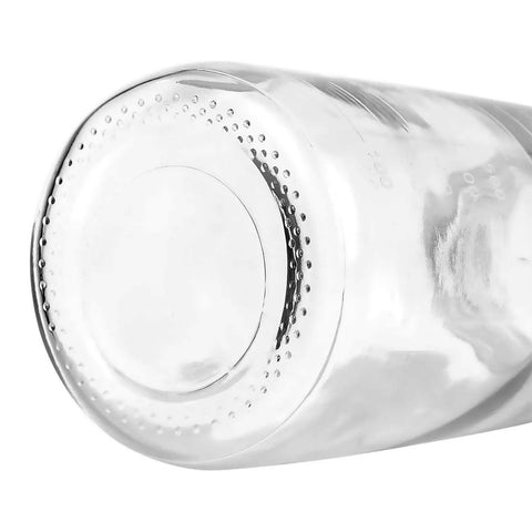 1000 mL Wide Mouth Graduated Round Reagent Lab Glass Bottle With Orange Polypropylene Screw Cap - The Supply Joint
