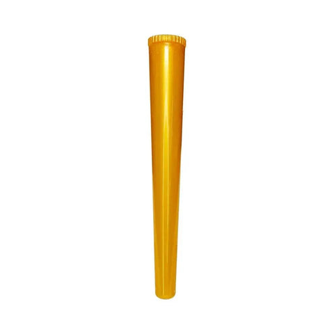 109 Mm Plastic Ps Cone Tube Opaque Amber - 1000 Count - The Supply Joint