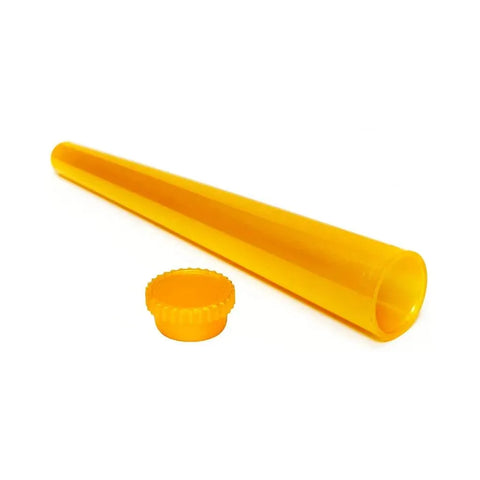 109 Mm Plastic Ps Cone Tube Opaque Amber - 1000 Count - The Supply Joint