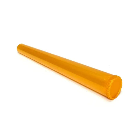 109 Mm Plastic Ps Cone Tube Opaque Amber - 1000 Count - The Supply Joint