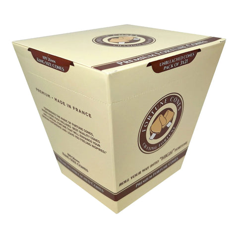 109mm - 26mm King Size Unbleached Pre-rolled Cones 3 Pack - 21 Count - The Supply Joint