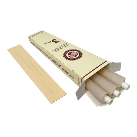 109mm - 26mm King Size Unbleached Pre-rolled Cones 3 Pack - 21 Count - The Supply Joint