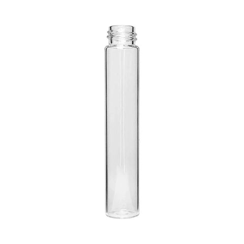 115 Mm - 20 Mm Clear Glass Pre-roll Tube With Cap - 50 Count - The Supply Joint