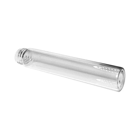115 Mm - 20 Mm Clear Glass Pre-roll Tube With Cap - 50 Count - The Supply Joint
