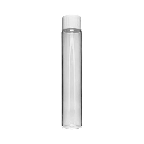 115 Mm - 22 Mm Clear Glass Pre-roll Tube With Cap - 1008 Count - The Supply Joint 
