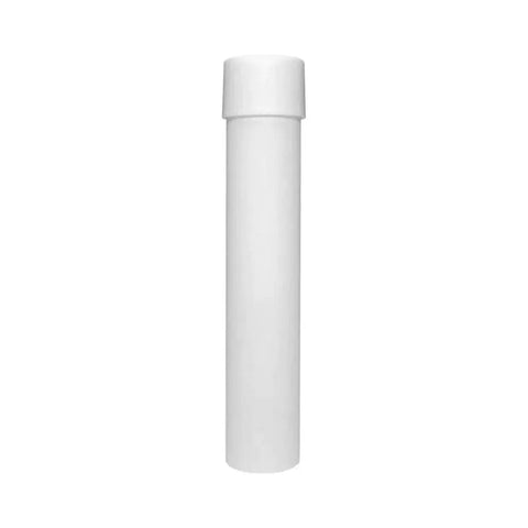 120 - 22 Mm White Frosted Glass Pre-roll Tube - 50 Count - The Supply Joint