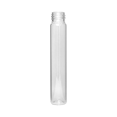 120 Mm - 22 Mm Clear Glass Pre-roll Tube With Plastic Cap - 570 Count - The Supply Joint 
