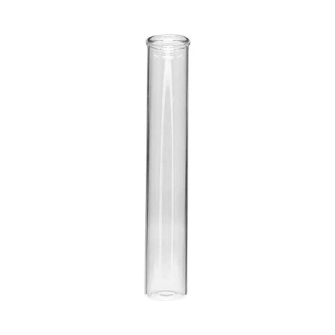 120 Mm - 22 Mm Straight Mouth Glass Pre-roll Tube With Natural Cork - 50 Count - The Supply Joint 