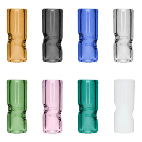 12mm Round-mouth Glass Filter Tips - 200 Count - The Supply Joint