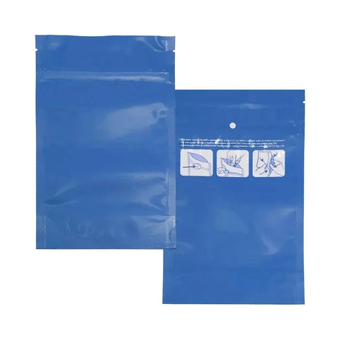 1/4 Ounce Child Resistant Opaque Mylar Bags - 50 Count - The Supply Joint