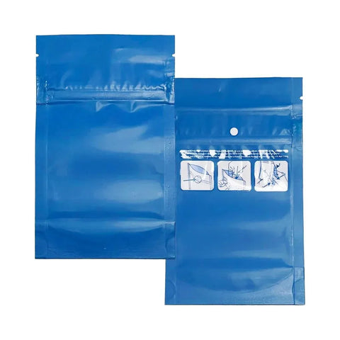 1/8 Ounce Child Resistant Opaque Mylar Bags - 3000 Count - The Supply Joint