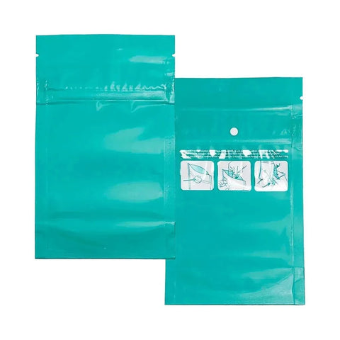 1/8 Ounce Child Resistant Opaque Mylar Bags - 50 Count - The Supply Joint
