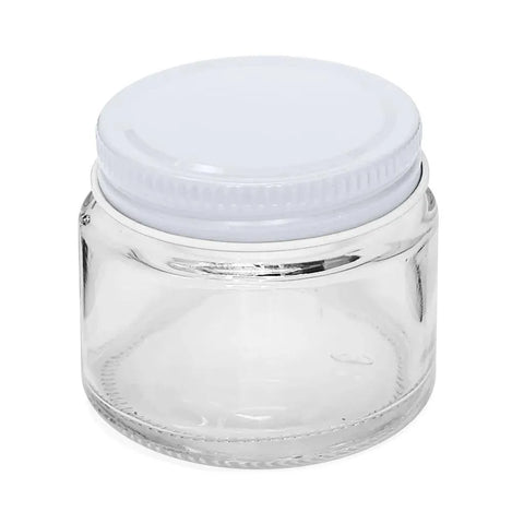 2 Oz Clear Straight-sided Glass Salsa Jar With Metal Lid - 160 Count - The Supply Joint
