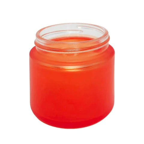 2 Oz Frosted Glass Jar With Plastic Lid - 200 Count - The Supply Joint