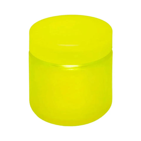 2 Oz Frosted Glass Jar With Plastic Lid - 200 Count - The Supply Joint