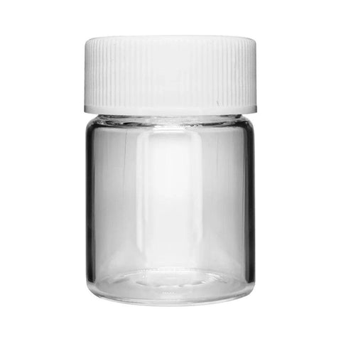 42 Mm - 30 Mm Clear Glass Jar With Square Cap - 50 Count - The Supply Joint 