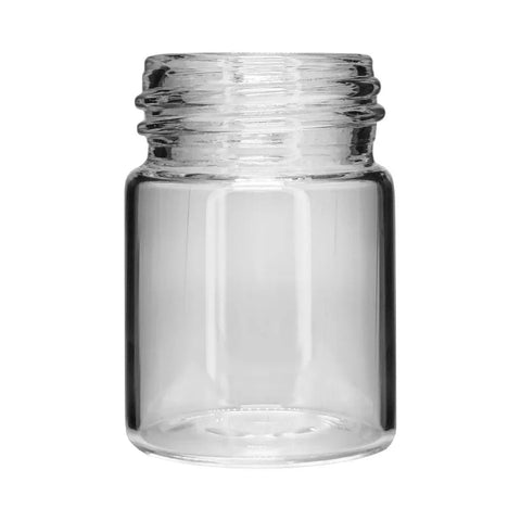 42 Mm - 30 Mm Clear Glass Jar With Square Cap - 745 Count - The Supply Joint