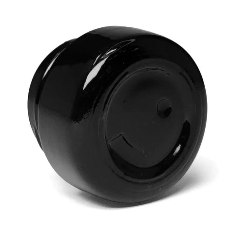 5 Ml Black Round Uv Glass Concentrate Jar With Cap - 50 Count - The Supply Joint