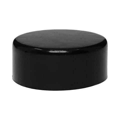 5 Ml Black Round Uv Glass Concentrate Jar With Cap - 50 Count - The Supply Joint