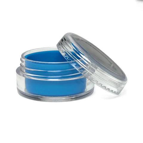 5 Ml Clear Plastic Concentrate Jar With & Silicone Insert & Screw Top Cap - 1000 Count - The Supply Joint