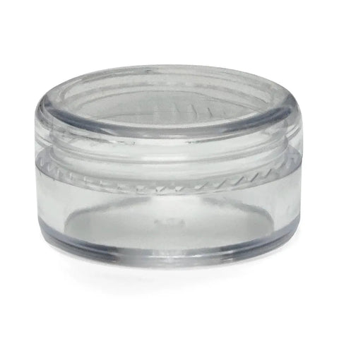 5 Ml Clear Plastic Concentrate Jar With Screw Top Cap - 1000 Count - The Supply Joint