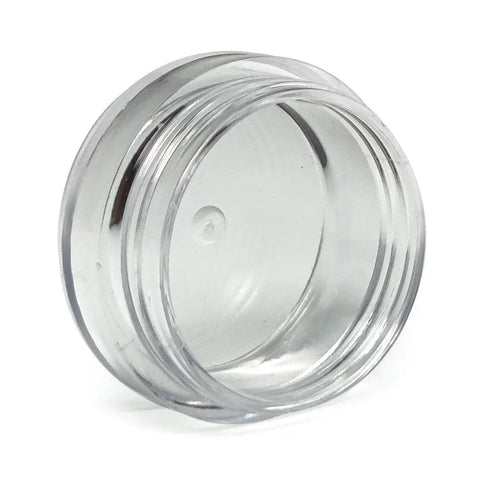 5 Ml Clear Plastic Concentrate Jar With Screw Top Cap - 1000 Count - The Supply Joint