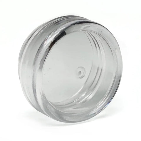 5 Ml Clear Plastic Concentrate Jar With Screw Top Cap - 1000 Count - The Supply Joint