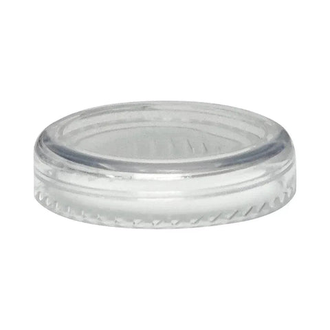 5 mL Clear Plastic Concentrate Jar With Screw Top Cap - 50 Count - The Supply Joint