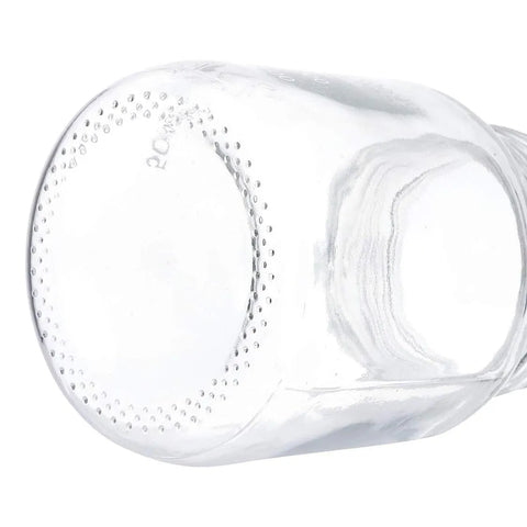 500 mL Wide Mouth Graduated Round Reagent Lab Glass Bottle With Blue Polypropylene Screw Cap - The Supply Joint
