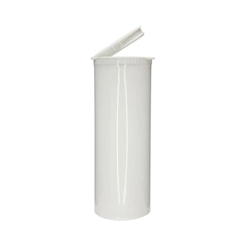 60 Dram Plastic Pop Top Bottle Opaque White - 75 Count - The Supply Joint 