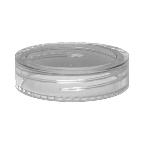 7 Ml Clear Plastic Concentrate Jar With & Silicone Insert & Screw Top Cap - 1000 Count - The Supply Joint