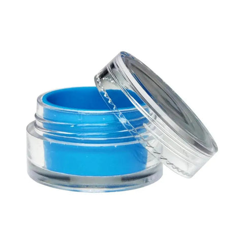 7 Ml Clear Plastic Concentrate Jar With & Silicone Insert & Screw Top Cap - 50 Count - The Supply Joint