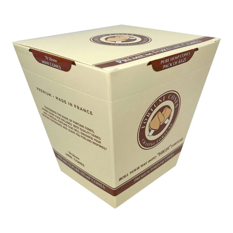 70mm - 26mm Mini Hemp Pre-rolled Cones 6 Pack - 21 Count - The Supply Joint