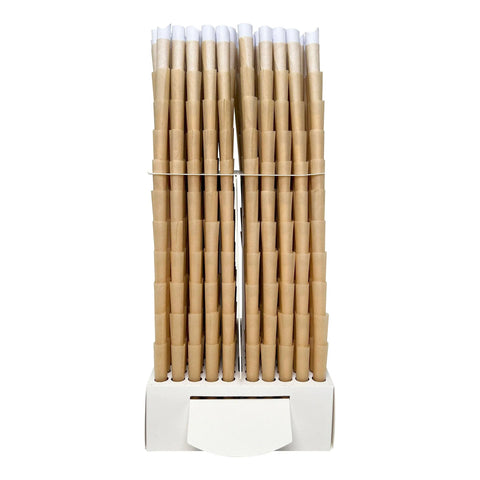 70mm - 26mm Mini Unbleached Pre-rolled Cones - 1100 Count - The Supply Joint