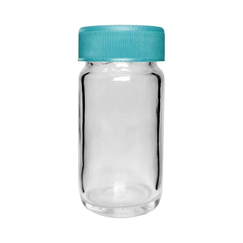 85 Mm - 42 Mm Clear Round Glass Jar With Cap - 180 Count - The Supply Joint