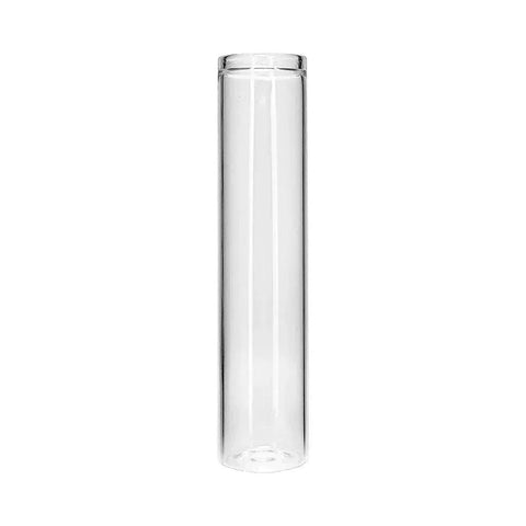89 Mm - 20 Mm Straight Mouth Glass Pre-roll Tube With Natural Cork - 50 Count - The Supply Joint