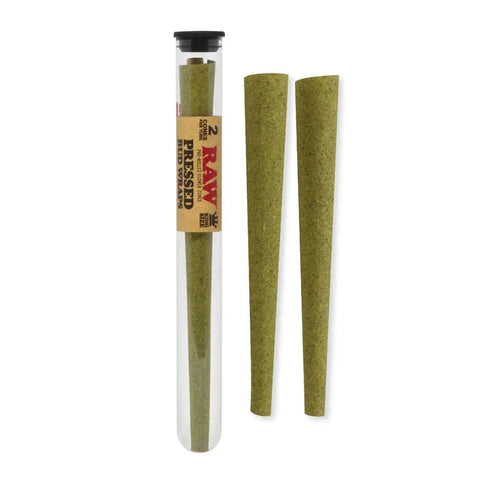 RAW Pressed Bud Wraps Pre-Rolled Flower Cones