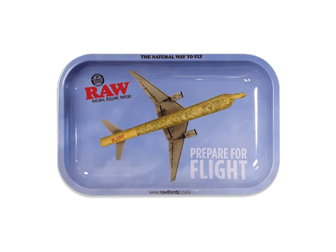 RAW Prepare For Flight Rolling Tray