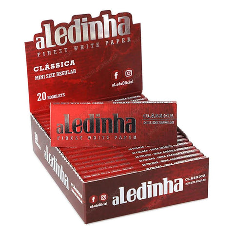 Aleda Classica Mini Size Regular Rolling Paper - 20 Pack - The Supply Joint 