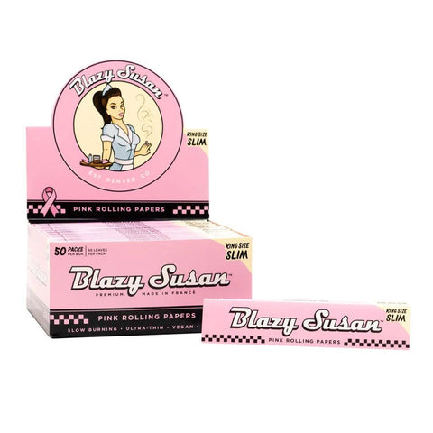 Blazy Susan King Size Rolling Papers - 50 Count - The Supply Joint 