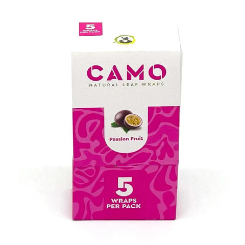 Camo Natural Leaf Rolling Wraps - 25 Count - The Supply Joint