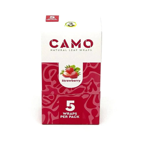 Camo Natural Leaf Rolling Wraps - 25 Count - The Supply Joint