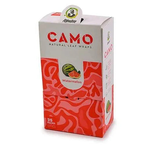 Camo Natural Leaf Rolling Wraps - 25 Count - The Supply Joint