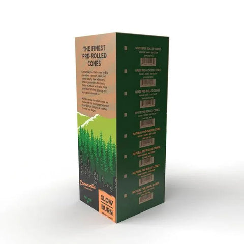 Cannarolla Pre-rolled Cones 98 Special 98mm - Classic White - 800 Count - The Supply Joint