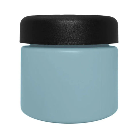 Child Resistant 2 Oz Opaque Round Glass Jar With Slim Cap - 160 Count - The Supply Joint